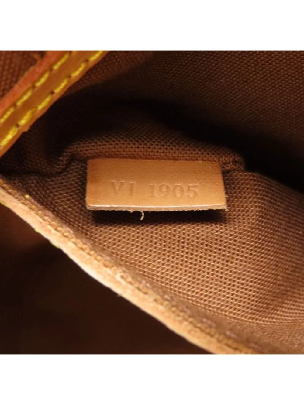 Louis Vuitton Alma Handbag Monogram Canvas